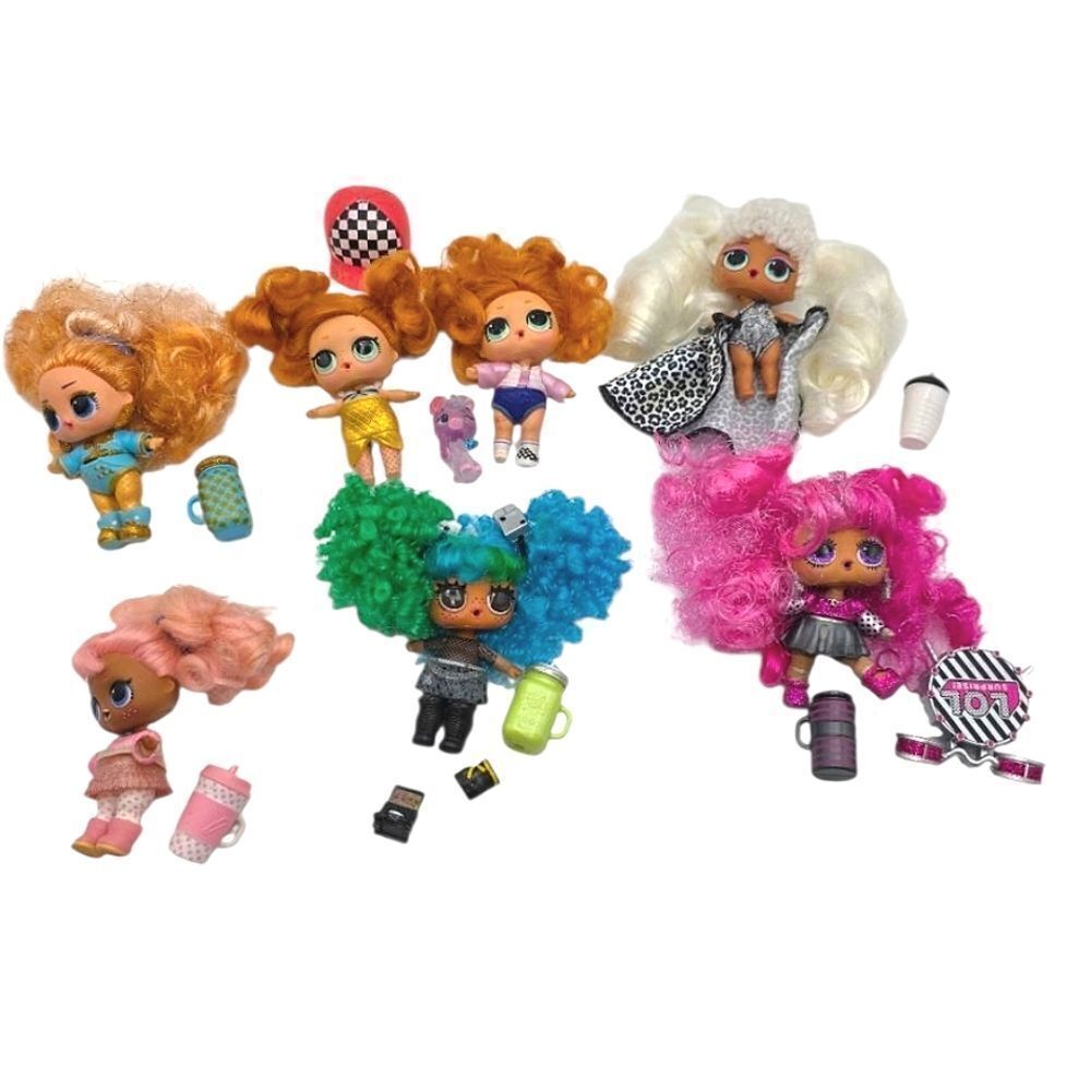 LOL Surprise Hair Goals Tots Dolls Bundle